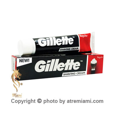 Miami خرید خمیر اصلاح ژیلت رگولار اصل میامی Gillette Regular Perfume