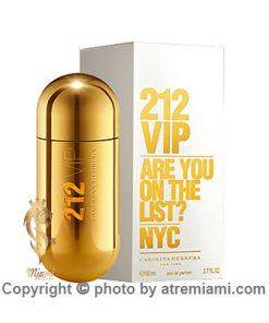 قیمت عطر ۲۱۲ وی آی پی زنانه اصل میامی