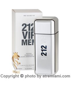 تستر Carolina Herrera 212 VIP Men مردانه اصل میامی