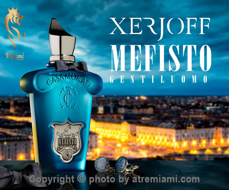 خرید ادکلن مفیستو جنتلیو اومو مردانه و زنانه اصل میامی Xerjoff Mefisto Gentiluomo