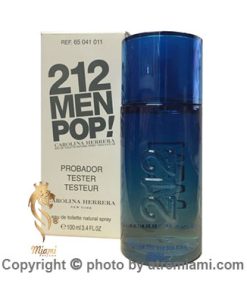 تستر !Carolina Herrera 212 Men Pop مردانه اصل میامی