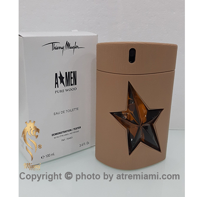 تستر Thierry Mugler AMen Pure Wood مردانه اصل میامی