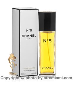 خرید ادکلن شنل نامبر ۵ ادو تویلت زنانه اصل میامی Chanel No 5 Eau de Toilette