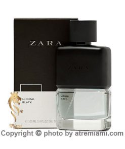 قیمت عطر زارا مینیمال بلک مردانه اصل میامی
