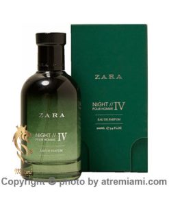قیمت عطر زارا نایت پور هوم ۴ مردانه اصل میامی