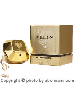قیمت عطر پاکو رابان لیدی میلیون ابسولوتلی گلد زنانه اصل میامی