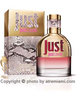 خرید ادکلن روبرتو کاوالی جاست کاوالی زنانه زنانه اصل میامی