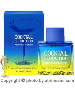 قیمت-عطر-آنتونیو-باندراس-کوکتل-آبی-مردانه-اصل-میامی