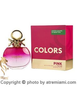 خرید-ادکلن-بنتون-کلورز-د-بنتون-پینک-زنانه-اصل-میامی